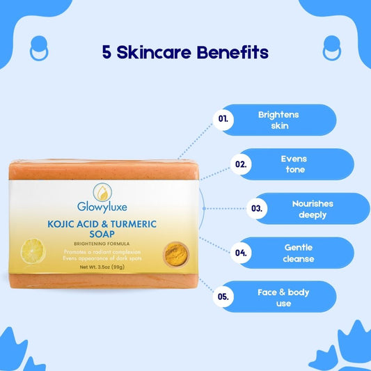 Kojic Acid & Turmeric Soap